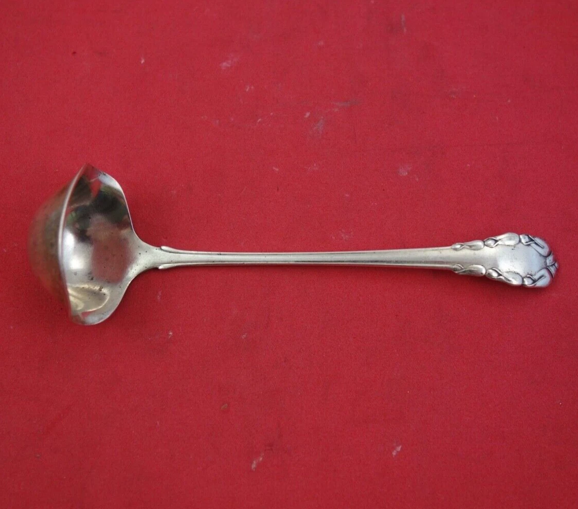 Lily of the Valley by Georg Jensen Sterling Silver Sauce Ladle 5"