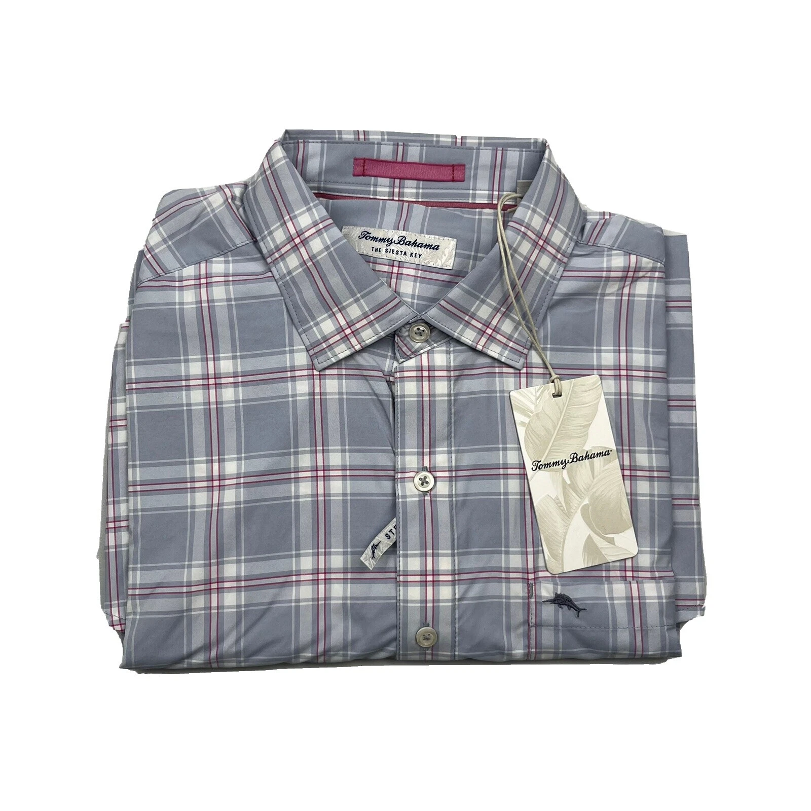 Manga larga de NYLON Tommy Bahama Informal Con Botones camisas para hombres