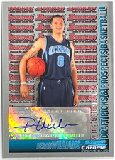 2005-06 Bowman Chrome Deron Williams Auto RC #159 /250