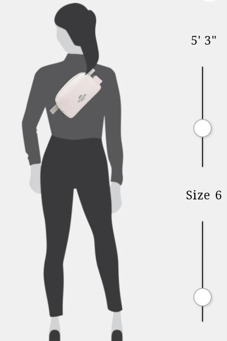 Coach Borsa Pace Argento Bianco Gesso Prezzo al pubblico consigliato $278 Tracolla CR136