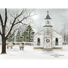 Billy Jacobs I heard the Bells on Christmas Day Art Print  16 x 12