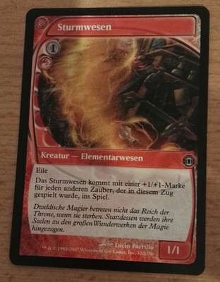 1x Storm Entity Sturmwesen MTG