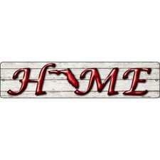 Florida Home State Outline 24"x5" metal street sign plaque Home Door Garage Wall