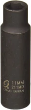 Sunex 211MD 11mm 1/2" Drive 6 Point Deep Impact Socket Metric Tools 6pt MM New