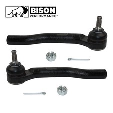 Juego de 2 piezas de extremo de barra de amarre de dirección exterior Bison Performance para Honda Fit Insight