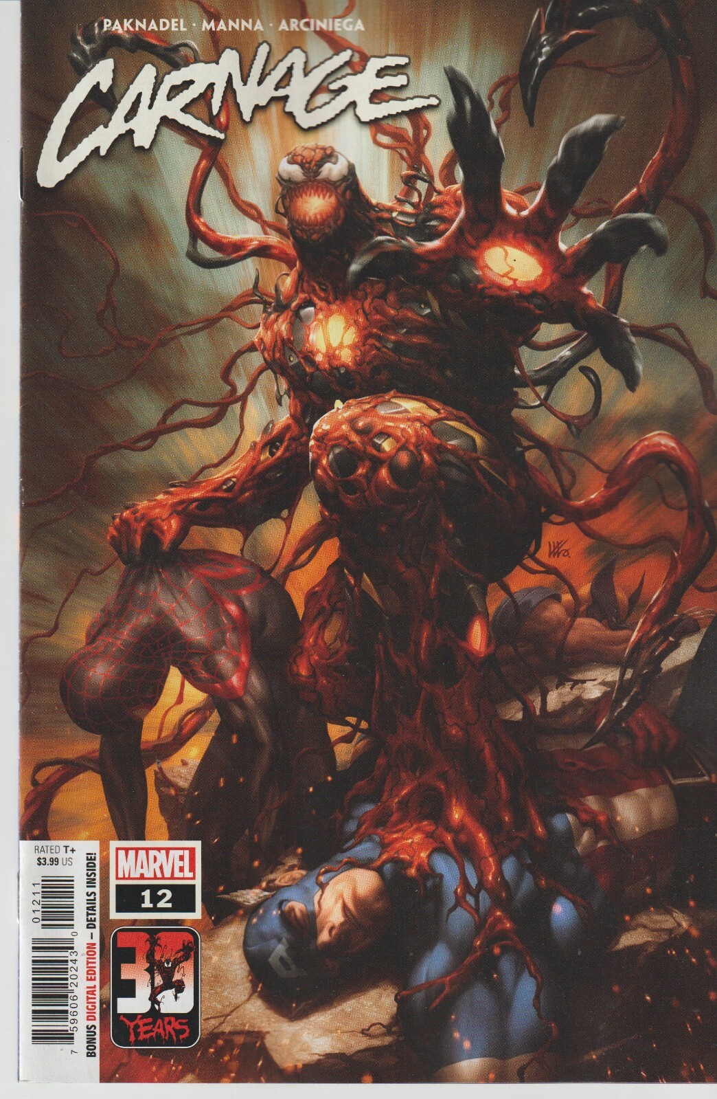 MARVEL COMICS CARNAGE #12 JUNE 2023 1ST PRINT NM