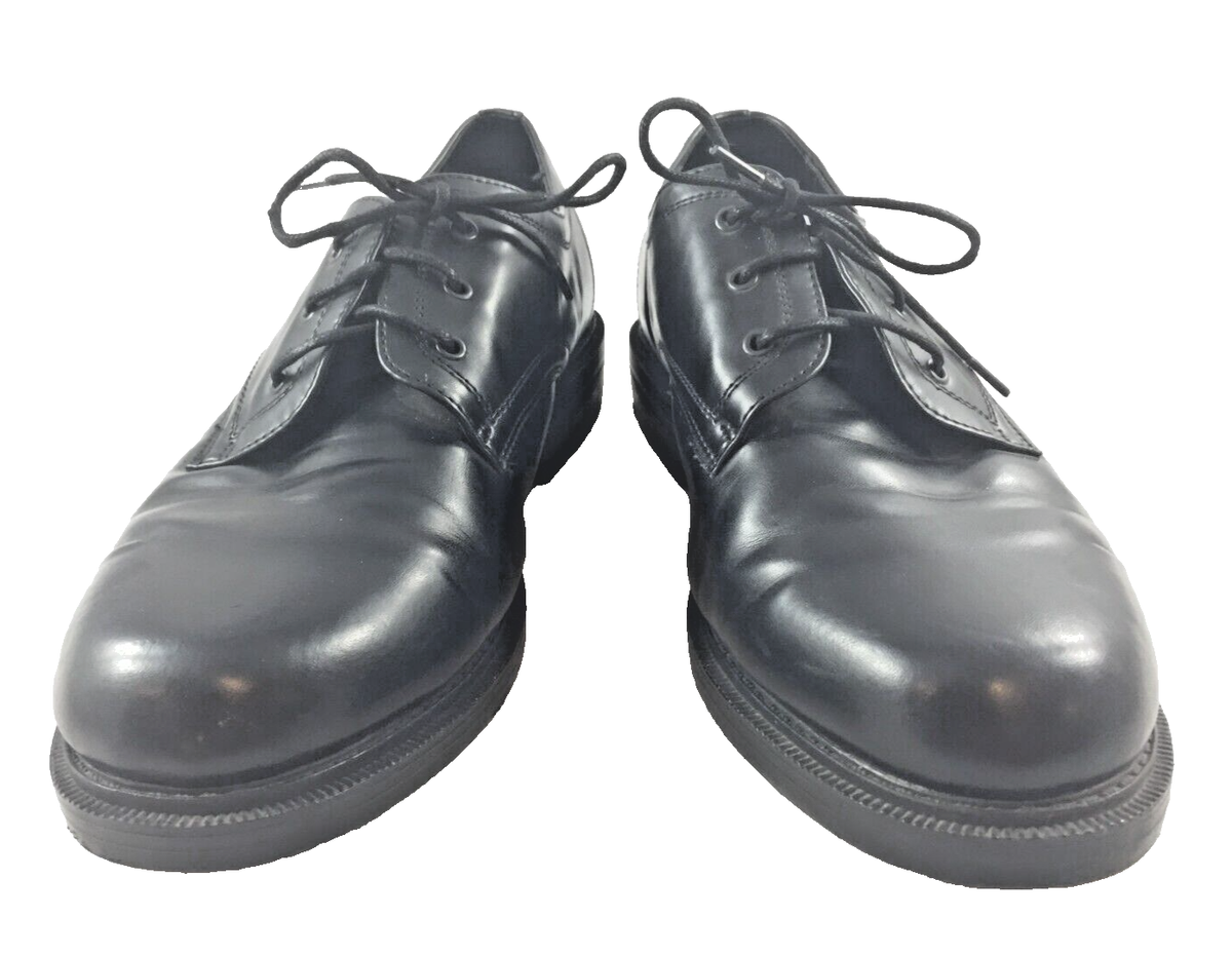 Puritan Mens Size 11 W Black Leather Comfort Standing  display picture 1