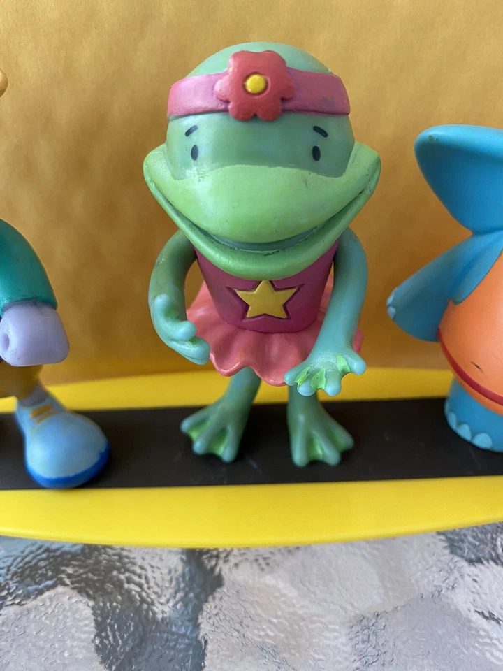 JoJo’s Circus Disney: Croaky, Dinky, Skeebo, Tabla de Surf-Pop Rockets Magnético + Cerdo Foto 4 de 4