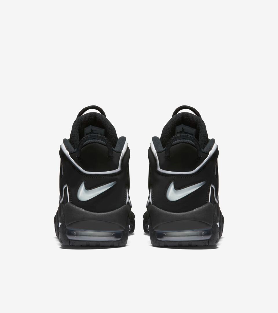 Nike Air More Uptempo Black White 414962-002 Men's Sneakers [US6