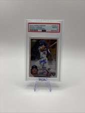 2023 Topps Chrome Miguel Vargas Auto Rookie RC Card PSA 10 Gem Mint #RAMVA