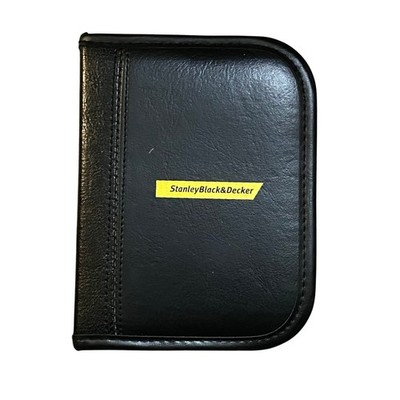 Stanley Black & Decker Zippered Playing Card Case 2 Decks Scorepad and Pencil