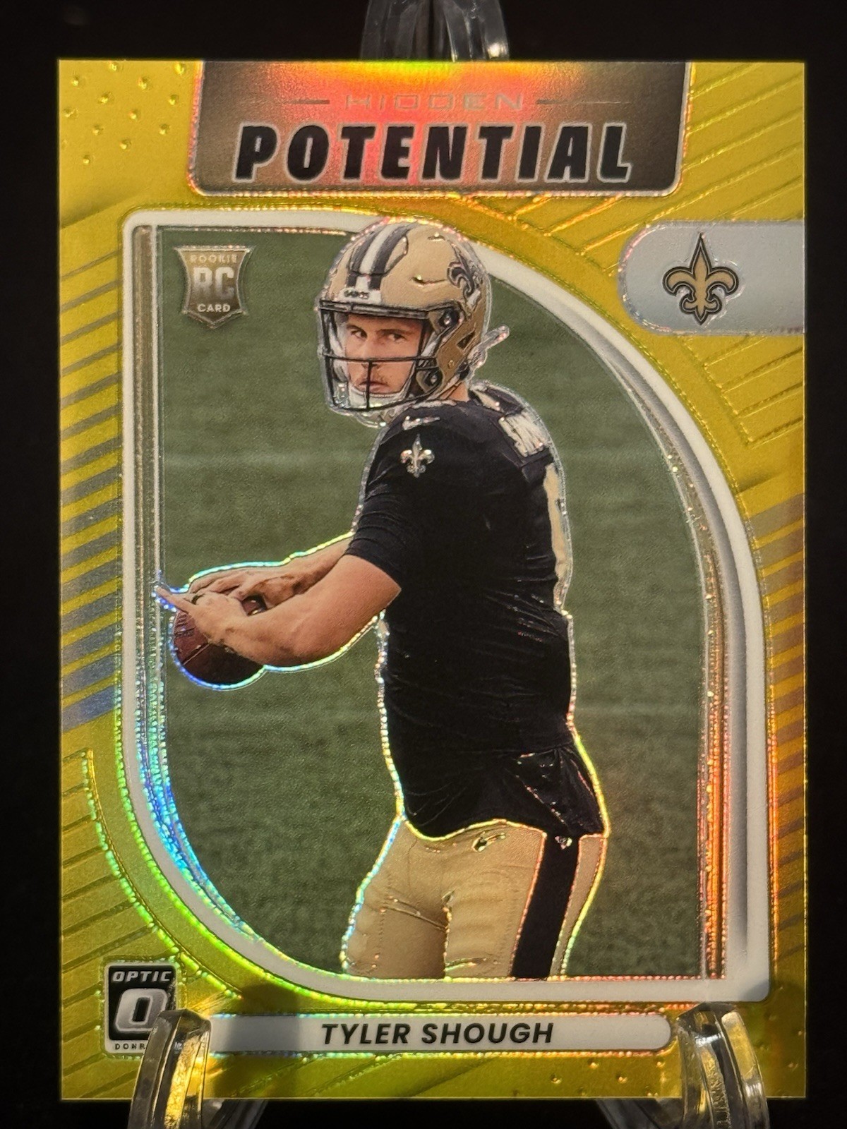 2025 Donruss Optic Tyler Shough Gold 1/10 (RC)