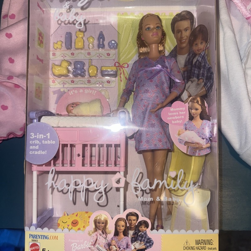 Mattel Happy Family Midge & Baby Barbie Doll - (56663)
