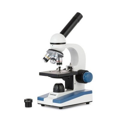 AmScope M150C M150C-I 40X-1000X All-Metal Optical Glass Cordless LED Student