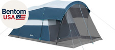 6/8/10 Person Family Camping Tent with Screen Room, Water Resistant Big Tunnel T