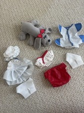 Vintage 1985 Tonka Pound Puppies Newborn Plush Cream with Brown Spots — listing 5