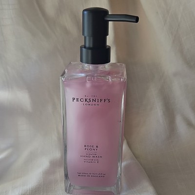 Pecksniff's - Rose & Peony Hand Wash- Glass Bottle - 16.9 fl oz