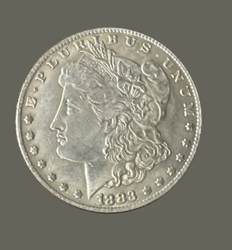 1880 Morgan Silver Dollar Coin 0.9 Fineness $1 United States