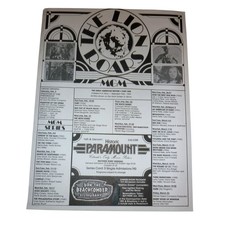 Vintage Denver Paramount Theatre Flyer MGM Lion Roars Don  Beachcomber Tiki Ad