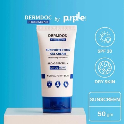DermDoc Sonnenschutz Gel Creme mit LSF 30 & PA+++