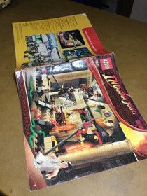 LEGO 7621 Indiana Jones: Indiana Jones and The Lost Tomb COMPLETE NO BOX
