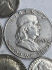 Collectors Lot 6 Silver Coins,1Walking,1 Franklin,1Kennedy,2Dimes,1 War Nickel — photo 4