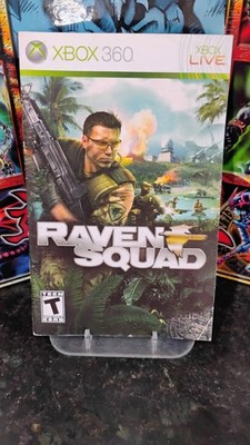 RAVEN SQUAD Xbox 360 System EVOLVED Games 2008 Original Instruction Booklet ONLY