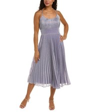 Halston Evelia Dress Women's Blue 4