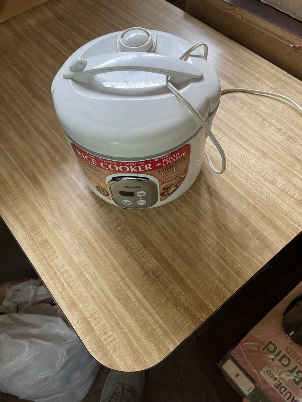 aroma 8 cup rice cooker