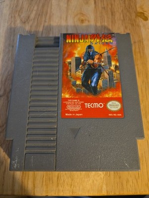 Vintage Nintendo Entertainment System Game Cartridge For Ninja Gaiden (1985)!