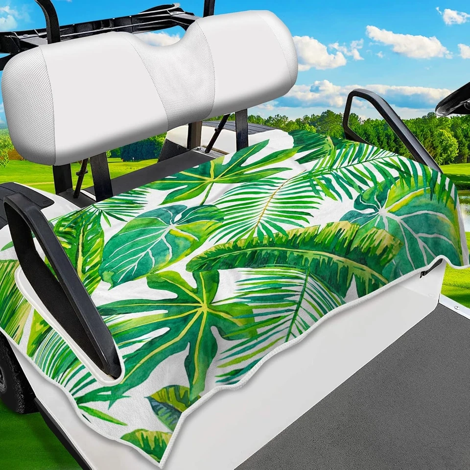 Regalo perfecto - Fundas de asiento de carrito de golf de microfibra de calidad, dimensiones 51"" x 31"" Foto 3 de 4