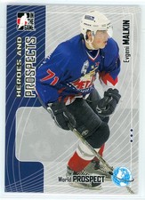 2005-06 ITG Heroes and Prospects EVGENI MALKIN Rookie Card #278. rookie card picture