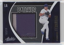 2021 Panini Absolute Patch 13/99 Caleb Ferguson #PAT-CF Patch 4z8