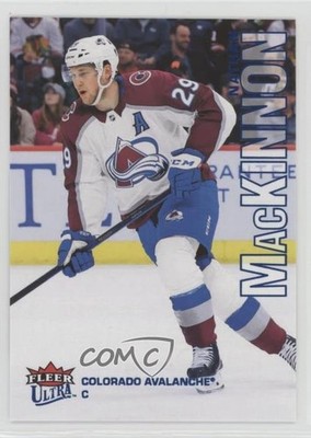 2022-23 Upper Deck Fleer Ultra Blue Foil 148/399 Nathan MacKinnon #112 0t02