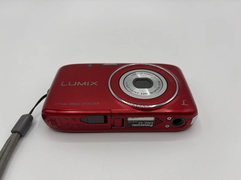 Panasonic LUMIX DMC-S2 14.1MP Digital Camera - Red, photo 3 of 5