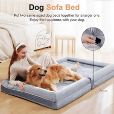 Large Dog Bed Orthopedic Washable: Beds Bolster XL Bed Large Big Dogs Memory ...