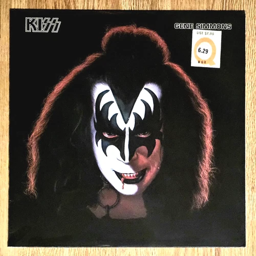 KISS GENE SIMMONS 1978 FIRST PRESSING FACTORY SEALED Near Mint