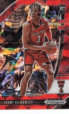 2020-21 Panini Prizm Draft Picks - Jahmi'us Ramsey #25 Red Ice Prizm (RC)