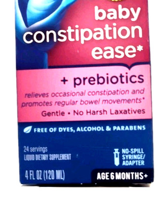 Mommy s Bliss Baby Constipation Ease + Prebiotics 4 fl oz 6 months + EXP 04/26
