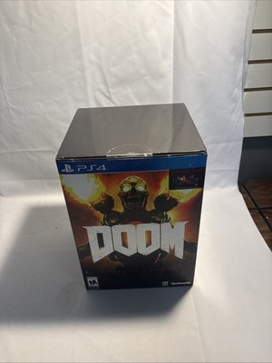 Doom: Collector's Edition (Sony PlayStation 4, 2016) New Sealed In Great Shape!