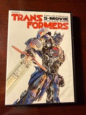 Transformers: The Ultimate 5-Movie Collection DVD, 2018 VG