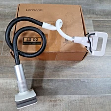 Lamicall Gooseneck Tablet Holder LS 02 Flexible Arm Clip Table Mount Stand Black