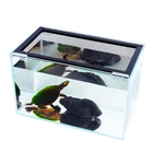 QREBYQ Easy Install DIY Fish Tank Lid, Adjustable Mesh Aquarium Lid,...