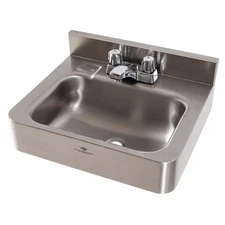DURA-WARE 1950-1-CSS Dura,Sink,Rect,14-1/2in x 9-1/2in x6in 49T917