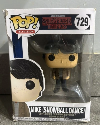 Stranger Things Mike Wheeler SnowBall Dance Funko Pop #729 Vinyl Figure