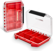 IPX4 Waterproof Small Storage Parts Organizer, Small Parts Case with Removable D