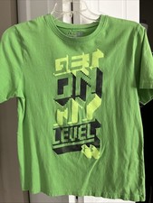 Boy's Under Armour Loose Heat Gear Short Sleeve Shirt Size YLG