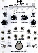 4MS TAPOGRAPHIC DELAY : NEW : DETROIT MODULAR