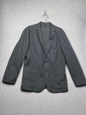 J Crew Thompson Gray Cotton Blazer Jacket Sport Coat Mens 40 Casual Preppy Work
