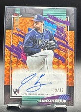 2026 Topps Finest Ian Seymour Rc Fa-is Tampa Bay Rays 1925 On-card-auto 2026 Topps Finest Ian Seymour Rc Fa-is Tampa Bay Rays 1925 On-card-auto